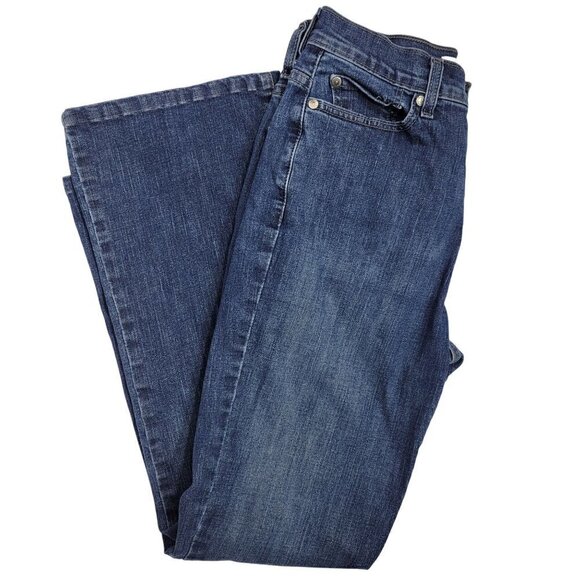 Levi's Women's 512 Perfectly Slimming Bootcut Jeans in a Dark Wash Size 8M - Picture 5 of 12